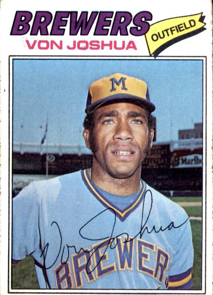 1977 Topps Baseball Von Joshua #651