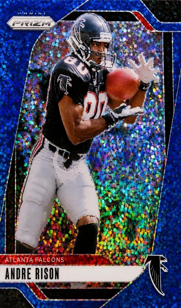 2024 Panini Prizm Football Blue Sparkle Andre Rison #16