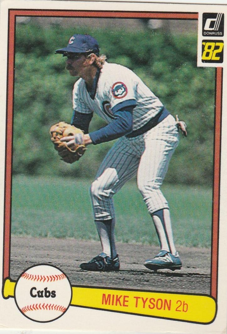 1982 Donruss Baseball Mike Tyson #435