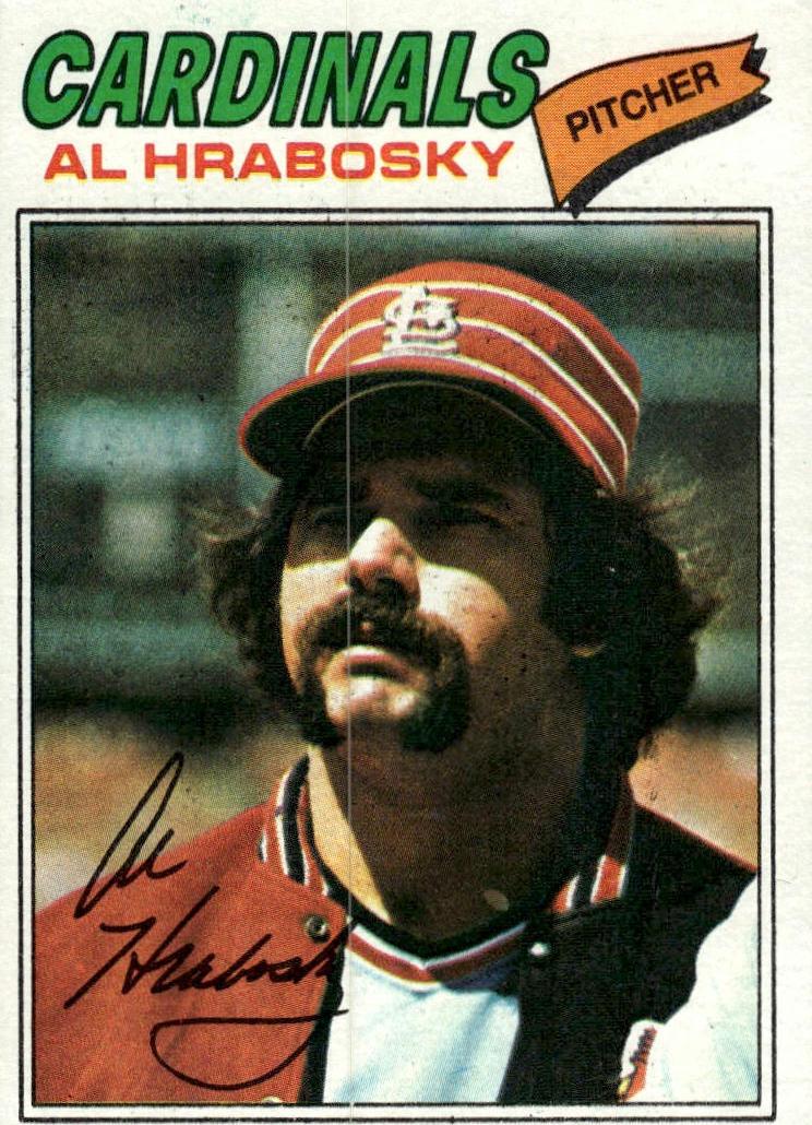 1977 Topps Baseball Al Hrabosky #495 PSA 9