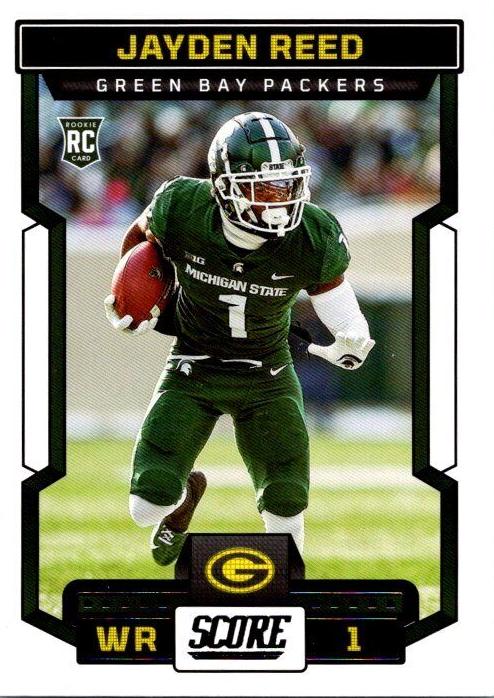 2023 Panini Score Football Jayden Reed #363