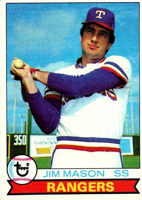 1979 Topps Baseball Jim Mason #67 PSA 9