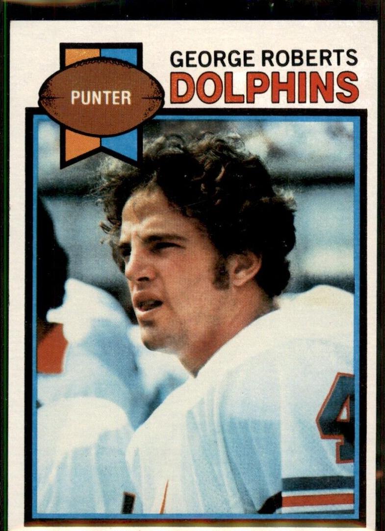 1979 Topps Football George Roberts #322 PSA 9
