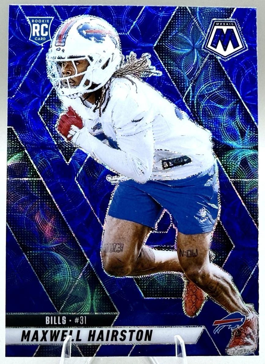 2025 Panini Mosaic Football Blue Scope Maxwell Hairston #367