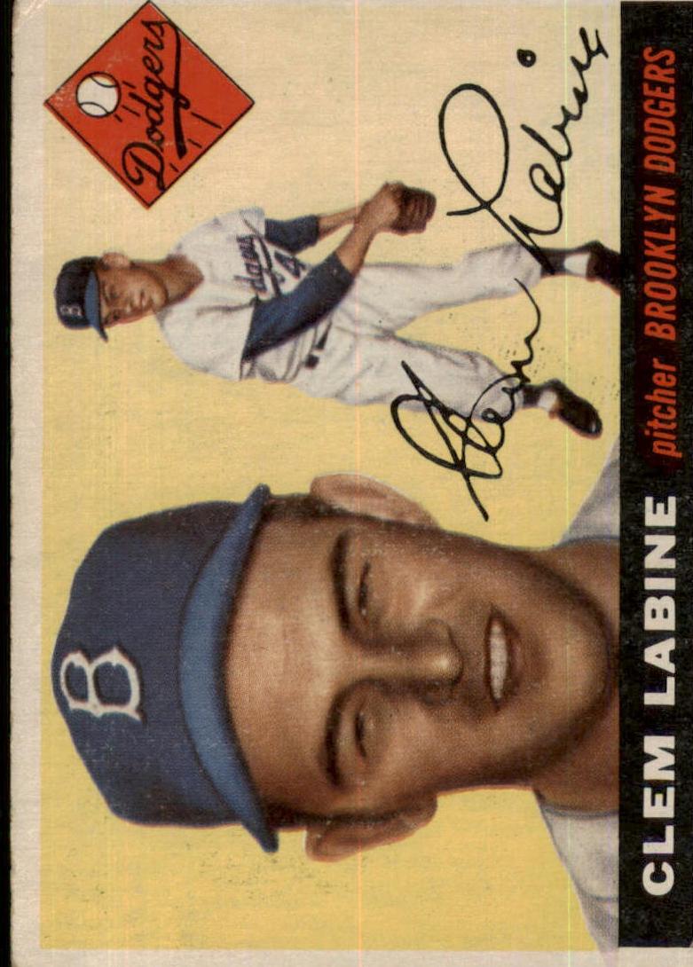 1955 Topps Baseball Clem Labine #180