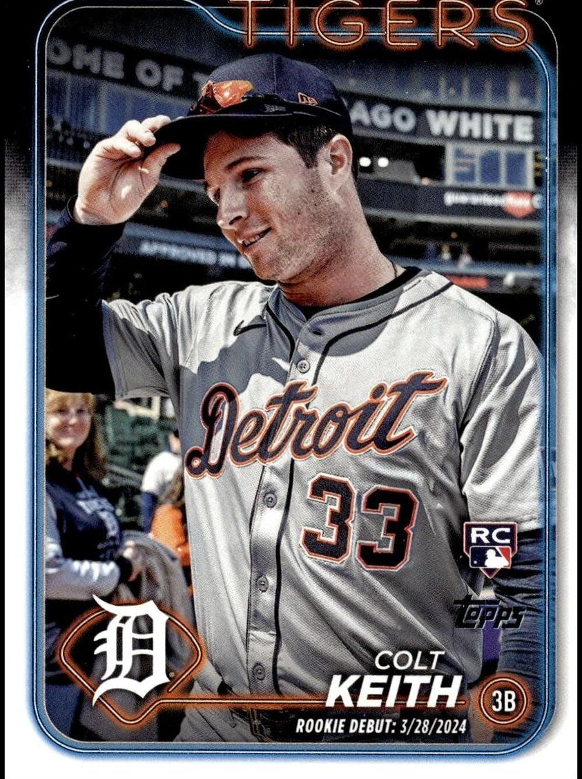 2024 Topps Update Baseball Colt Keith #US192