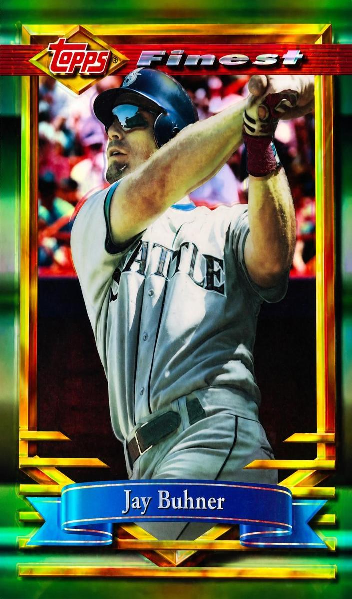 1994 Topps Finest Baseball Refractor Jay Buhner #122