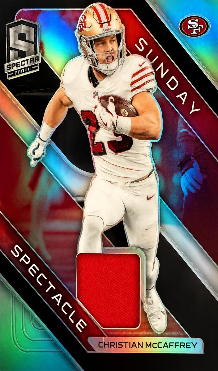 2023 Panini Spectra Football Christian McCaffrey #SS-CMC
