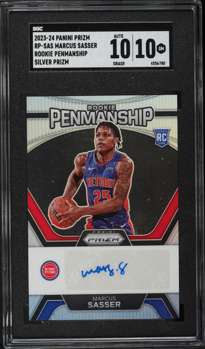 2023 Panini Prizm Basketball Silver Marcus Sasser #RP-SAS