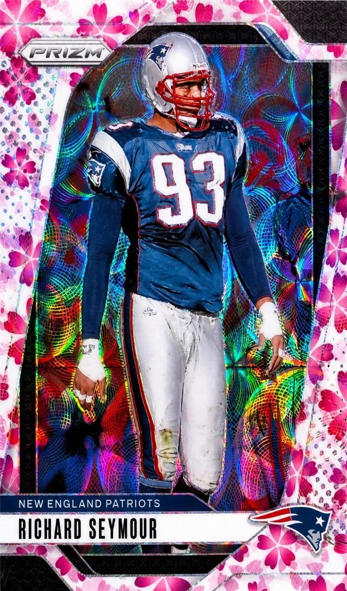 2024 Panini Prizm Football Choice Cherry Blossom Richard Seymour #202