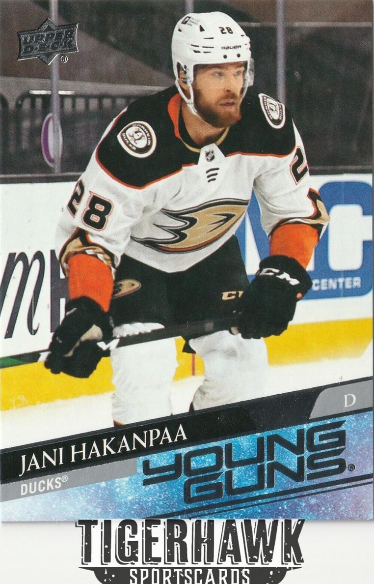 2020 Upper Deck Hockey Jani Hakanpaa #459