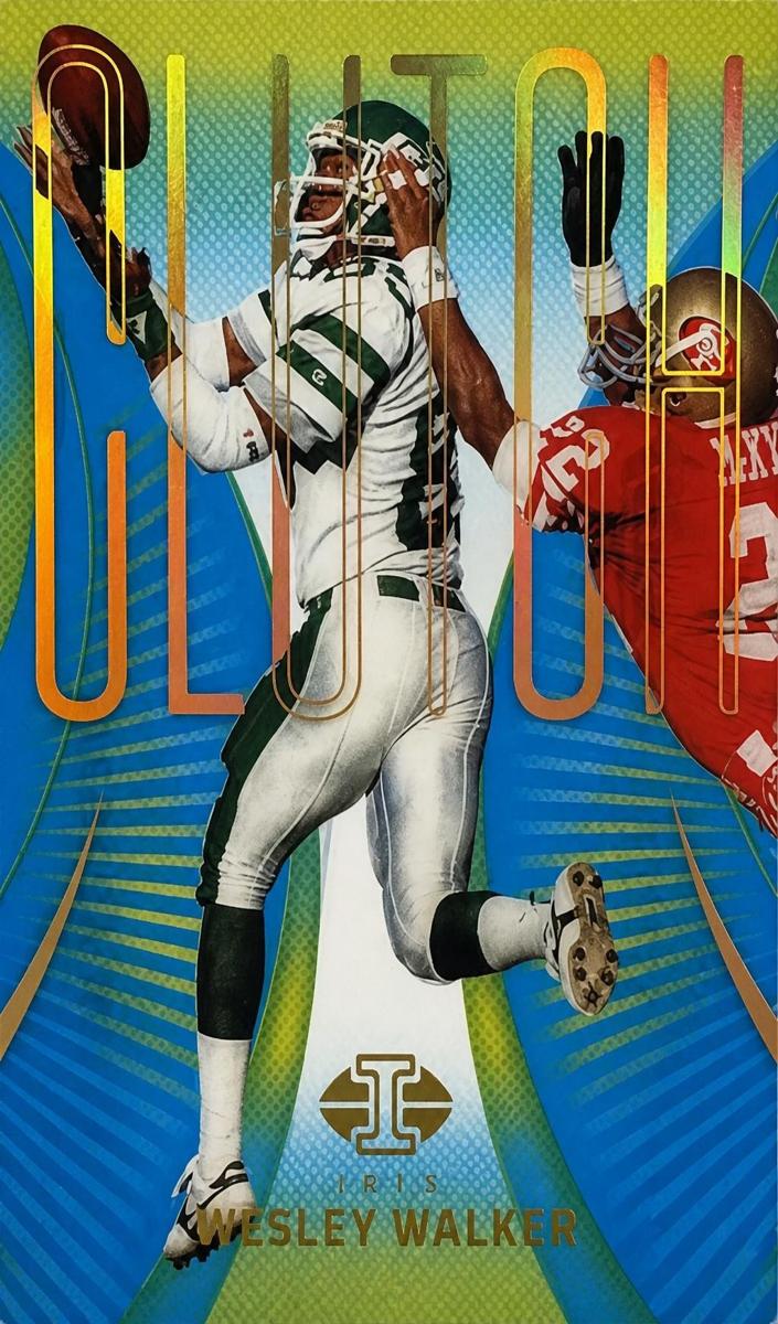 2024 Panini Illusions Football Light Blue Wesley Walker #19