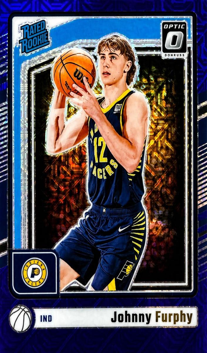 2024 Donruss Optic Basketball Choice Blue Johnny Furphy #261