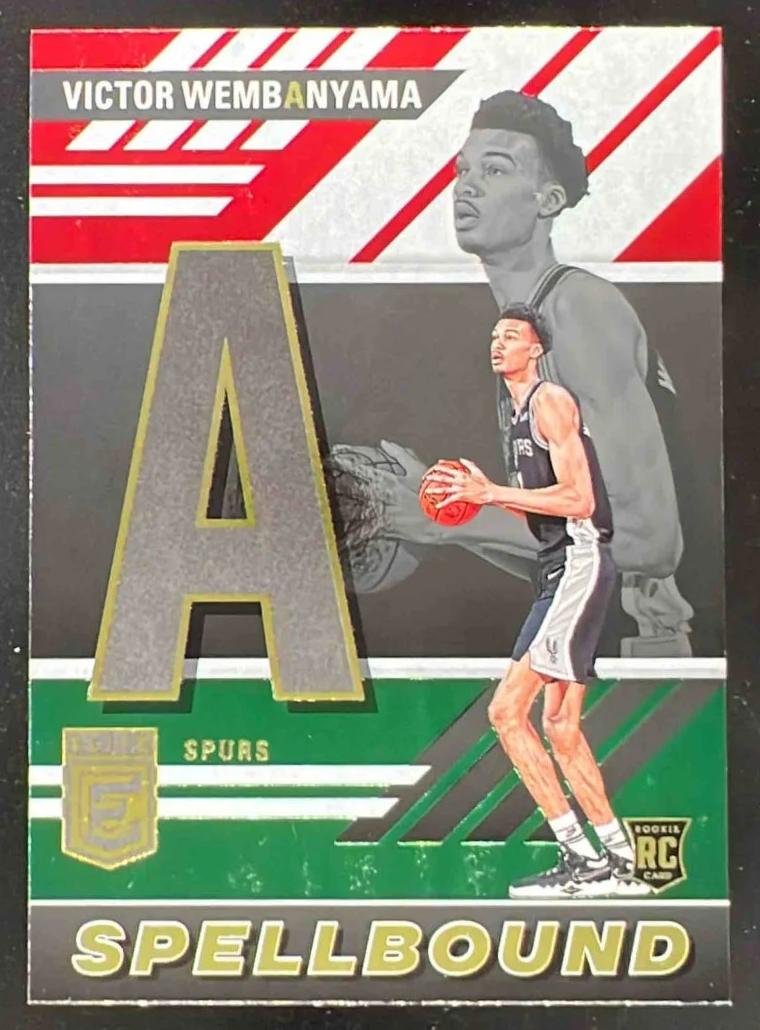 2023 Donruss Elite Basketball International Red and Green Victor Wembanyama #5