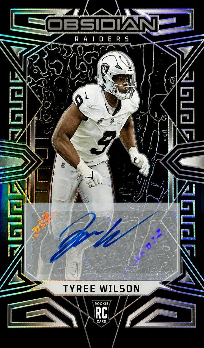 2023 Panini Obsidian Football Tyree Wilson #158