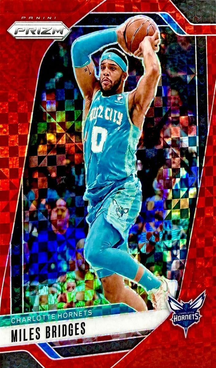 2024 Panini Prizm Basketball Red Power Miles Bridges #43