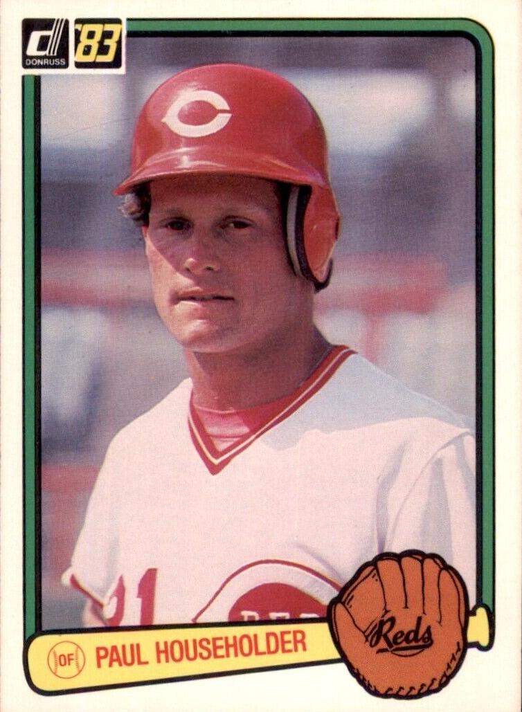 1983 Donruss Baseball Paul Householder #566 PSA 8.5