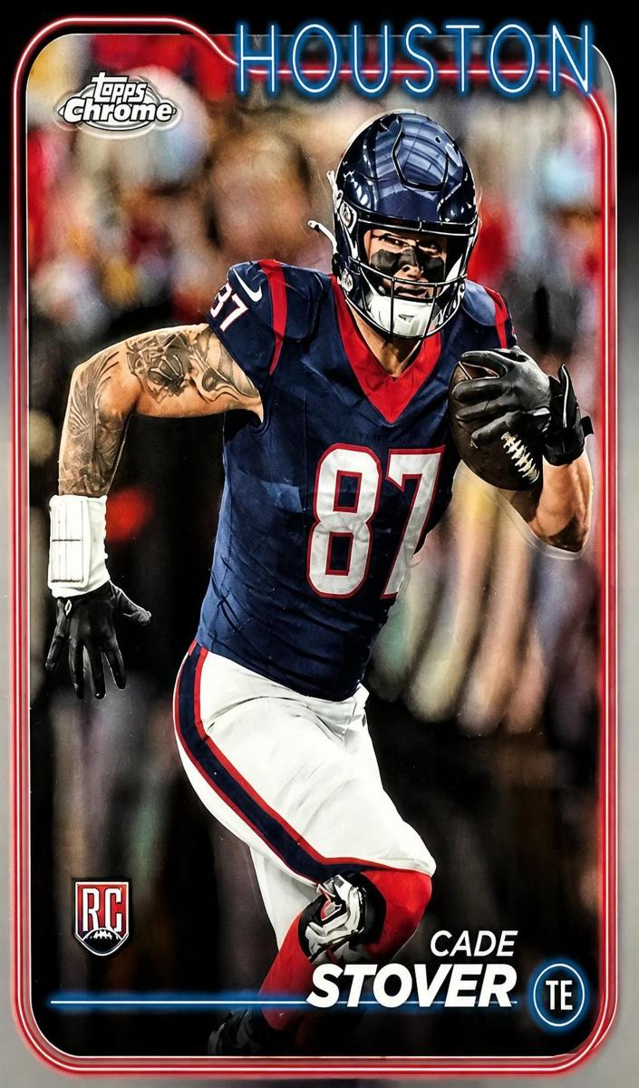 2024 Topps Chrome Football Refractor Cade Stover #236