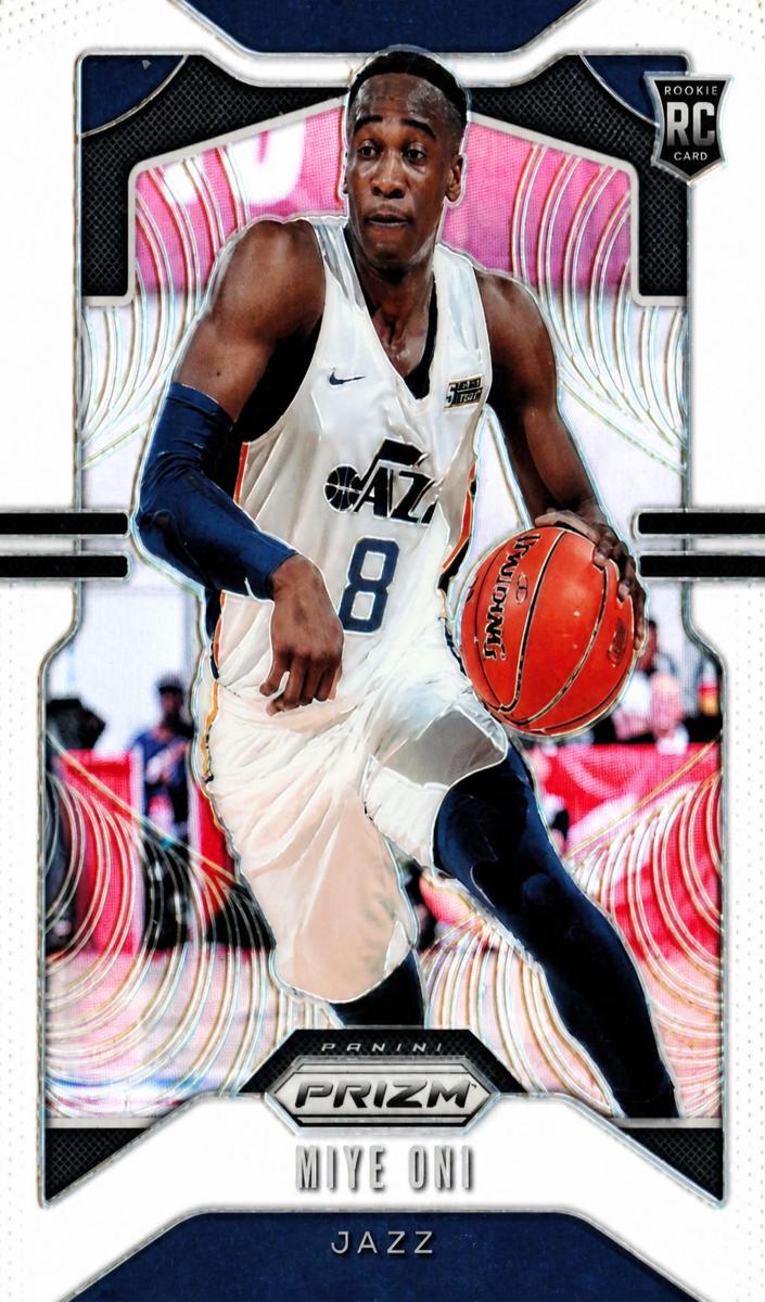 2019 Panini Prizm Basketball Prizm Silver Miye Oni #300 PSA 10