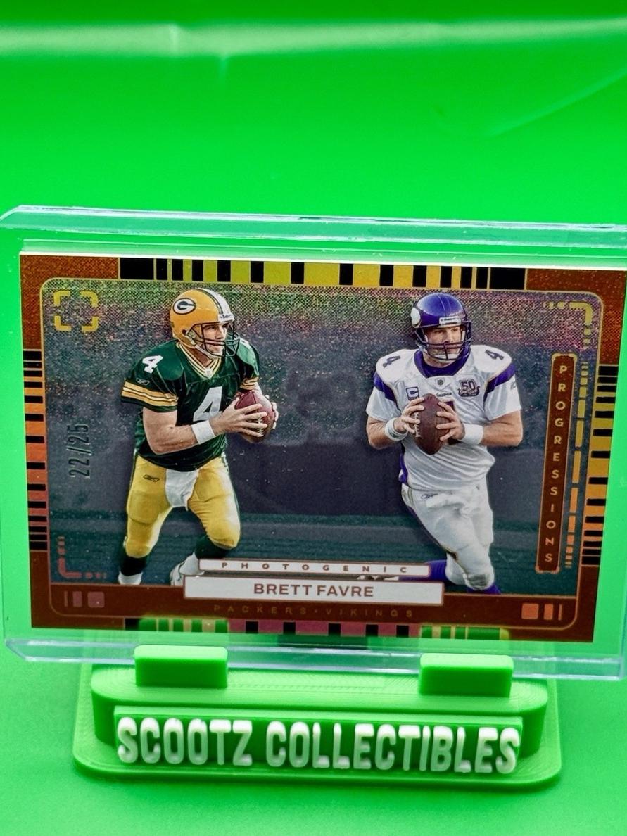 2024 Panini PhotoGenic Football Orange Brett Favre #20