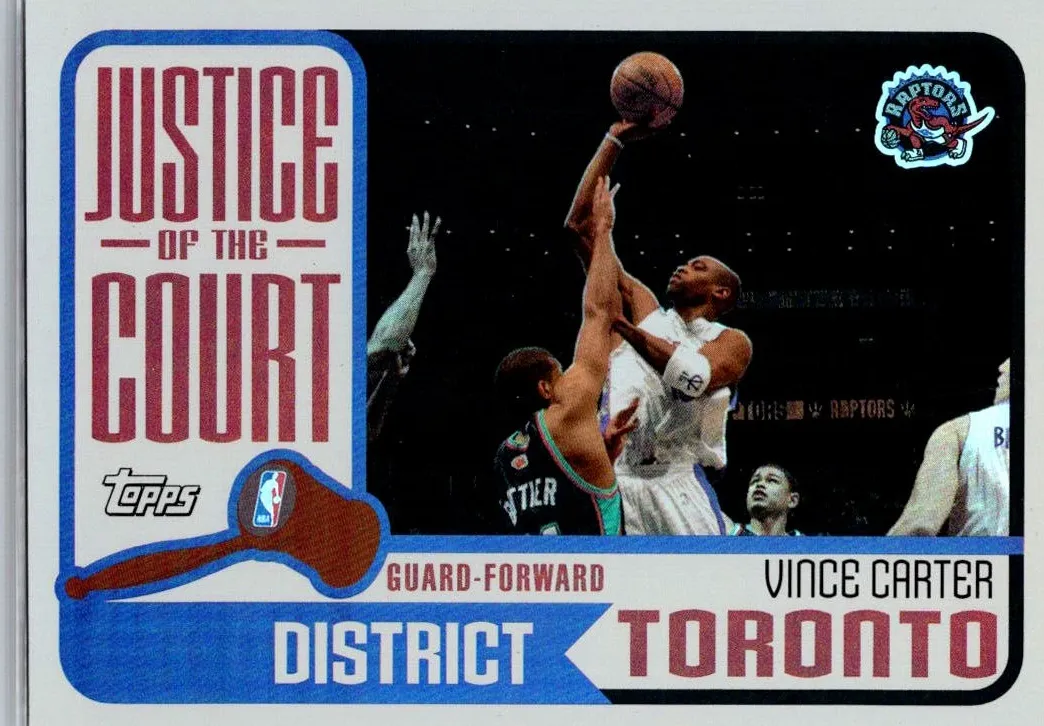 2003 Topps Basketball Vince Carter #JC-13 PSA 8.5