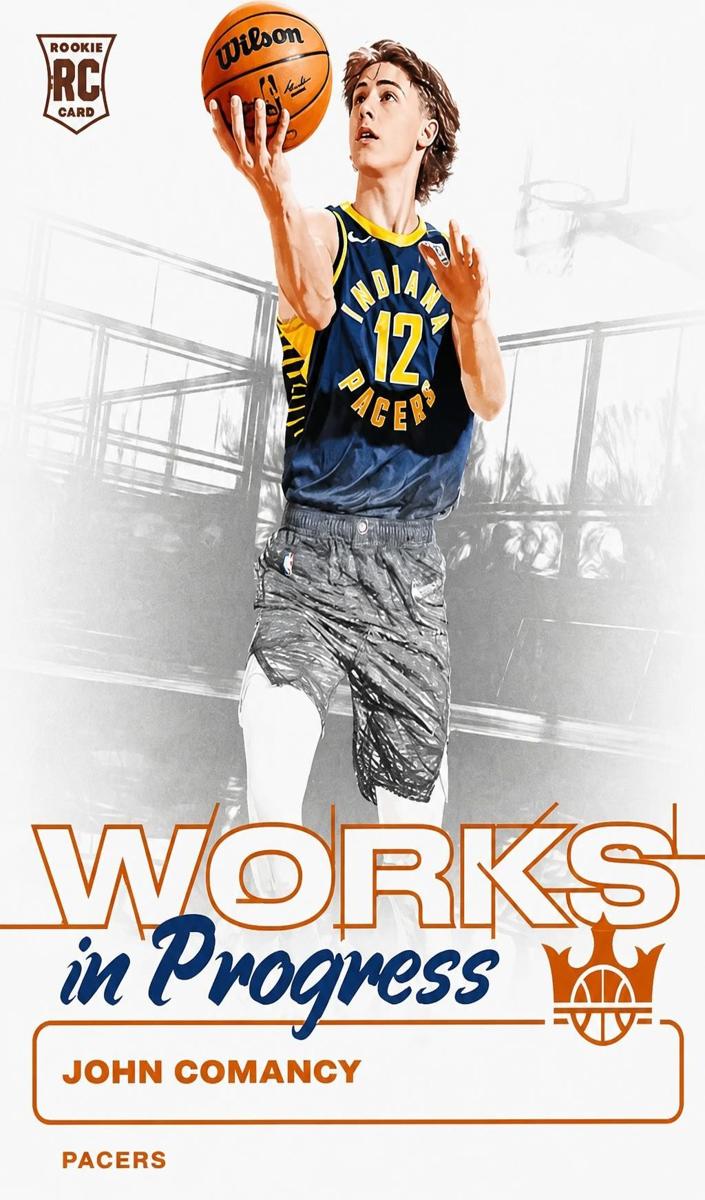 2024 Panini Court Kings Basketball Gold Johnny Furphy #25