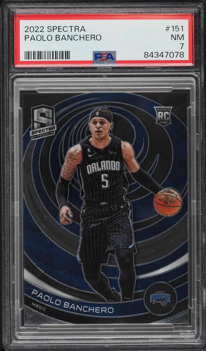 2022 Panini Spectra Basketball Paolo Banchero #151 PSA 6.5