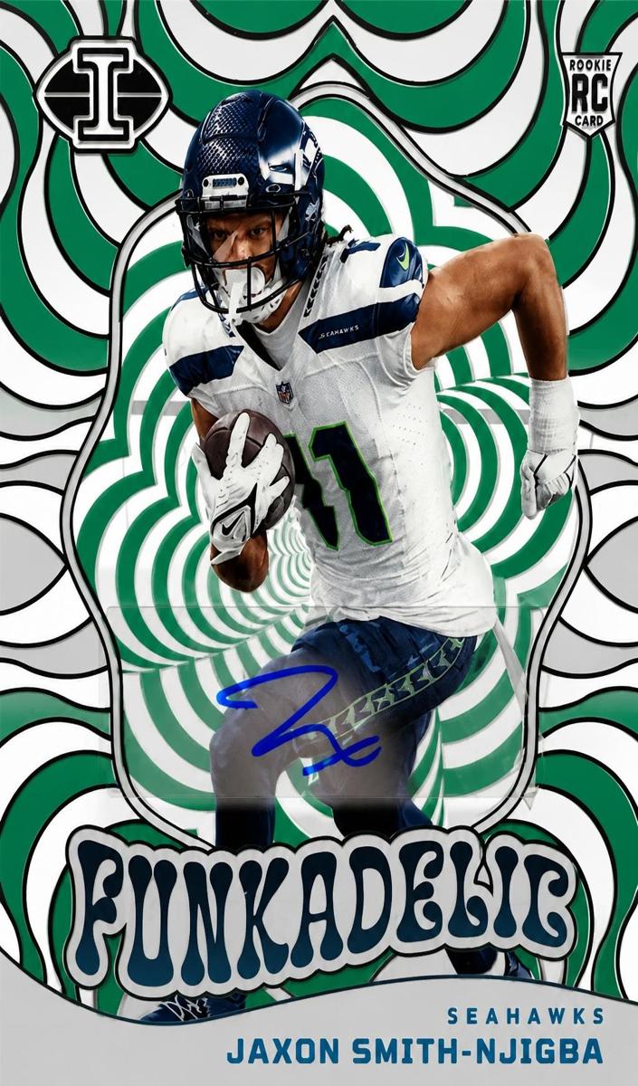 2023 Panini Illusions Football Green Jaxon Smith-Njigba #16