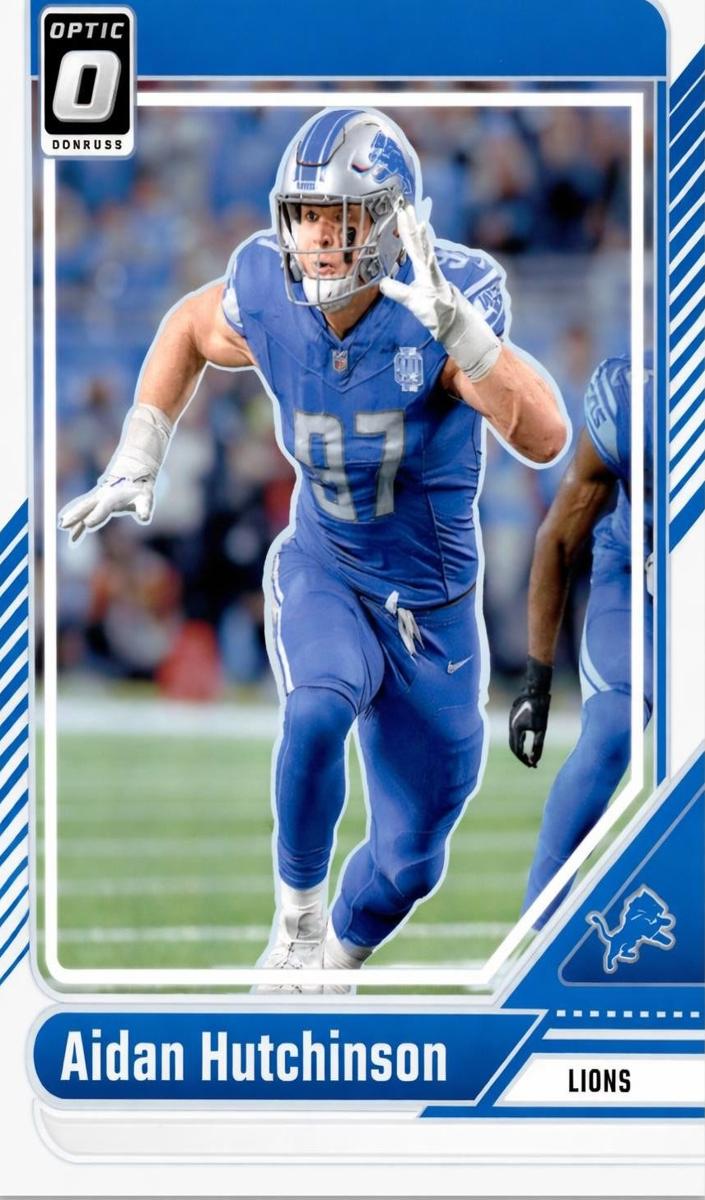 2024 Donruss Optic Football Holo Aidan Hutchinson #68