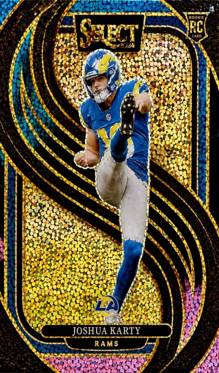 2024 Panini Select Football Cosmic Joshua Karty #164