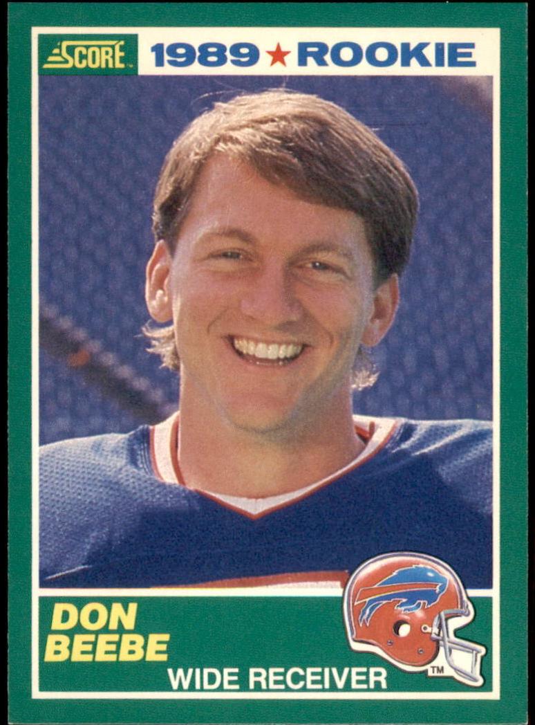 1989 Score Football Don Beebe #265 PSA 9
