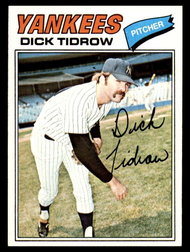 1977 Topps Baseball Dick Tidrow #461 PSA 8.5