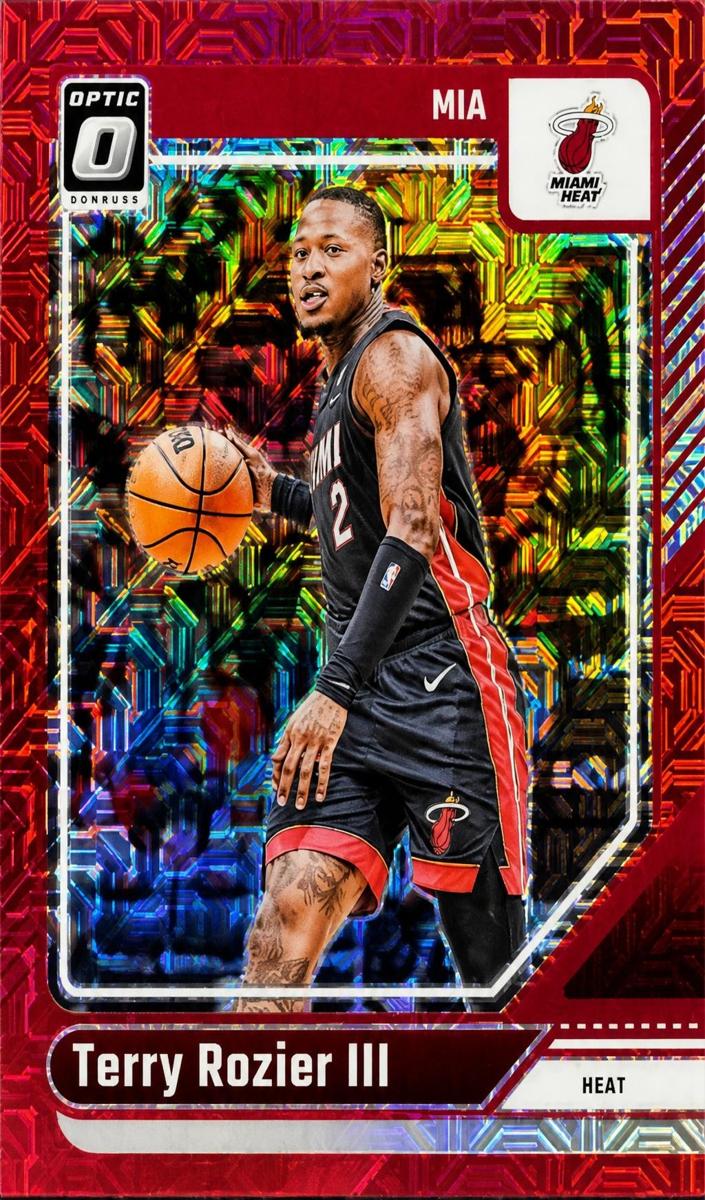 2024 Donruss Optic Basketball Choice Red Terry Rozier III #7