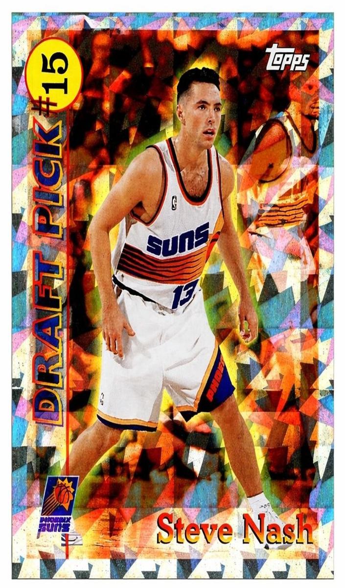 1996 Topps Basketball Steve Nash #DP15 PSA 8