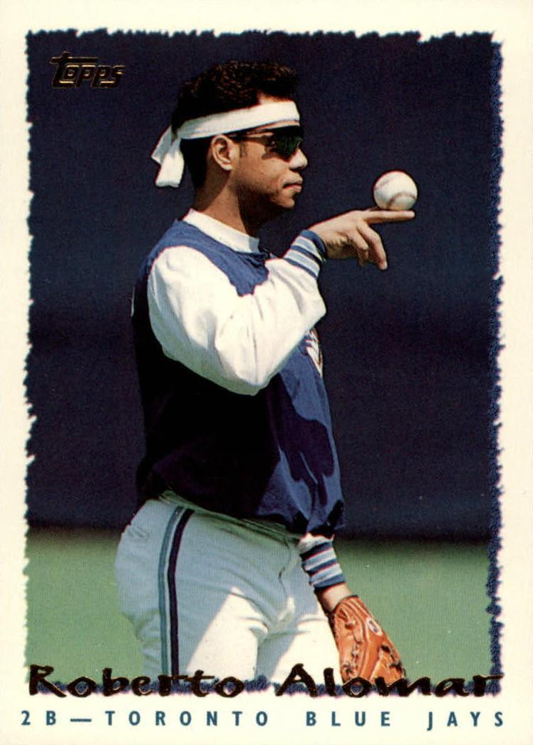 1995 Topps Baseball Roberto Alomar #438