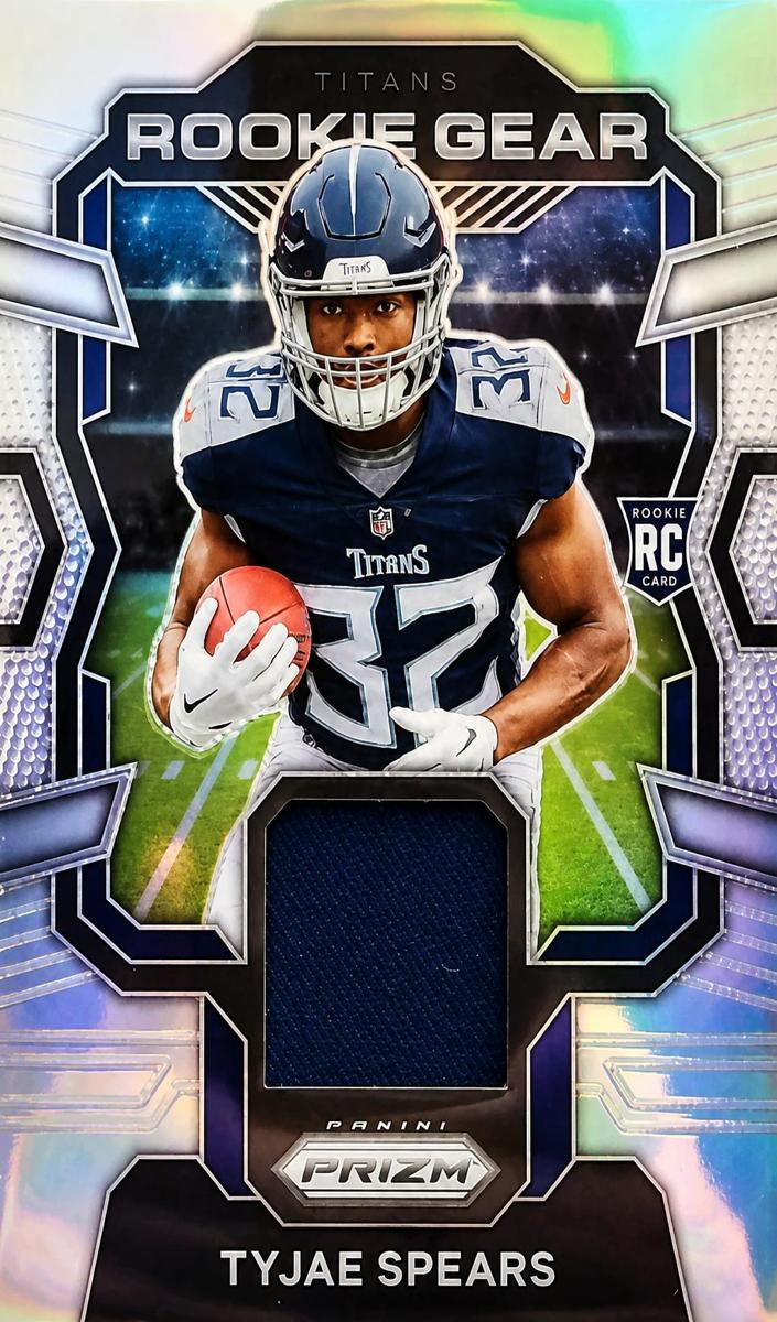 2023 Panini Prizm Football Tyjae Spears #RG-TS PSA 8.5