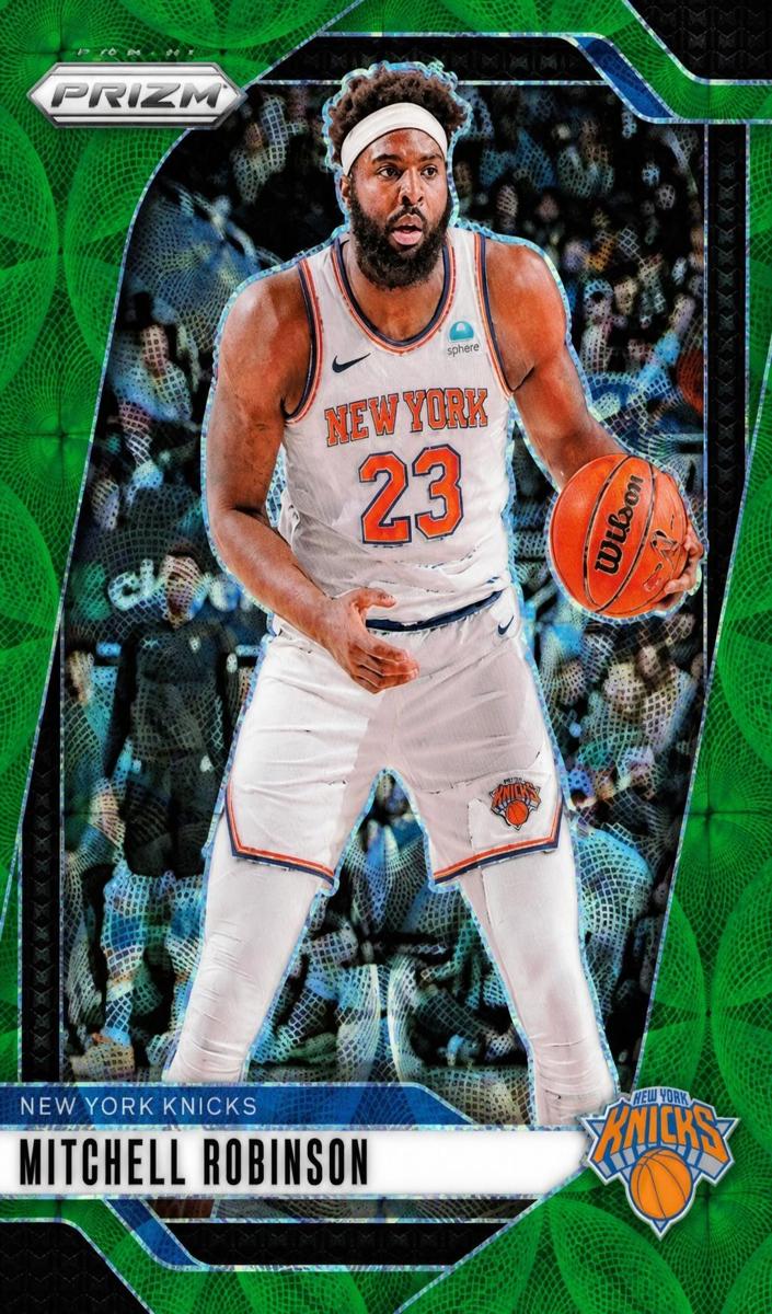 2024 Panini Prizm Basketball Choice Green Mitchell Robinson #156
