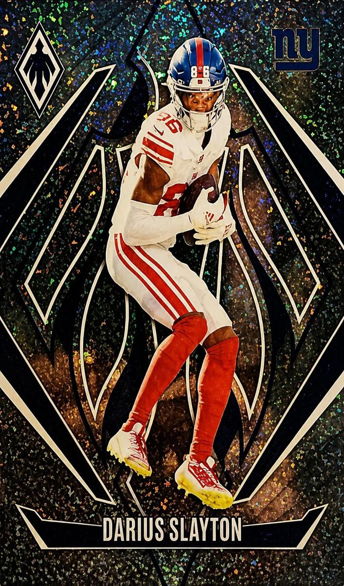 2024 Panini Phoenix Football White Shimmer Darius Slayton #34