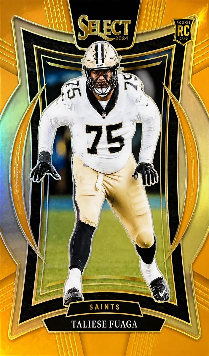 2024 Panini Select Football Orange Taliese Fuaga #56