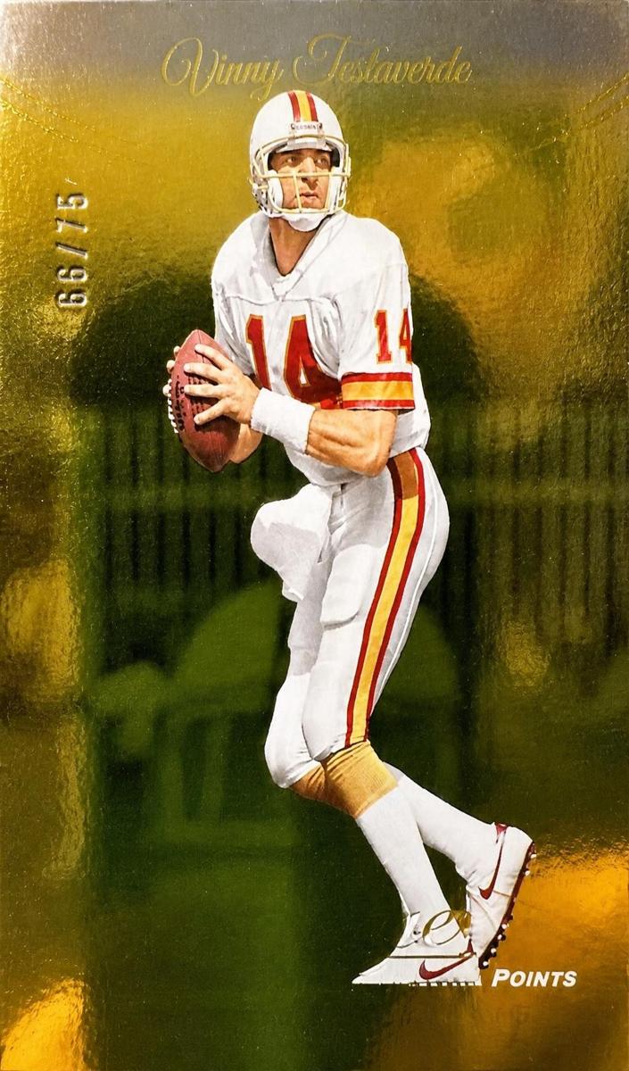 2024 Panini Prestige Football Gold Xtra Points Vinny Testaverde #283
