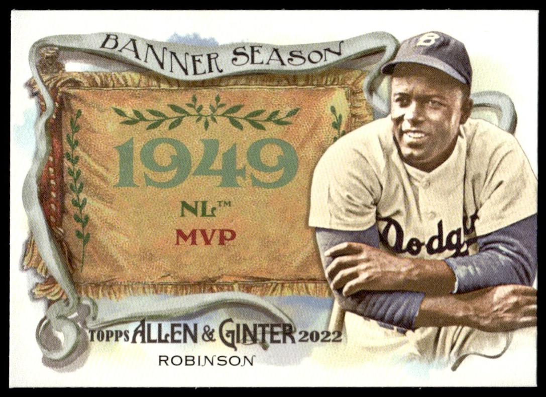 2022 Topps Allen & Ginter Baseball Jackie Robinson #BS-9 PSA 10