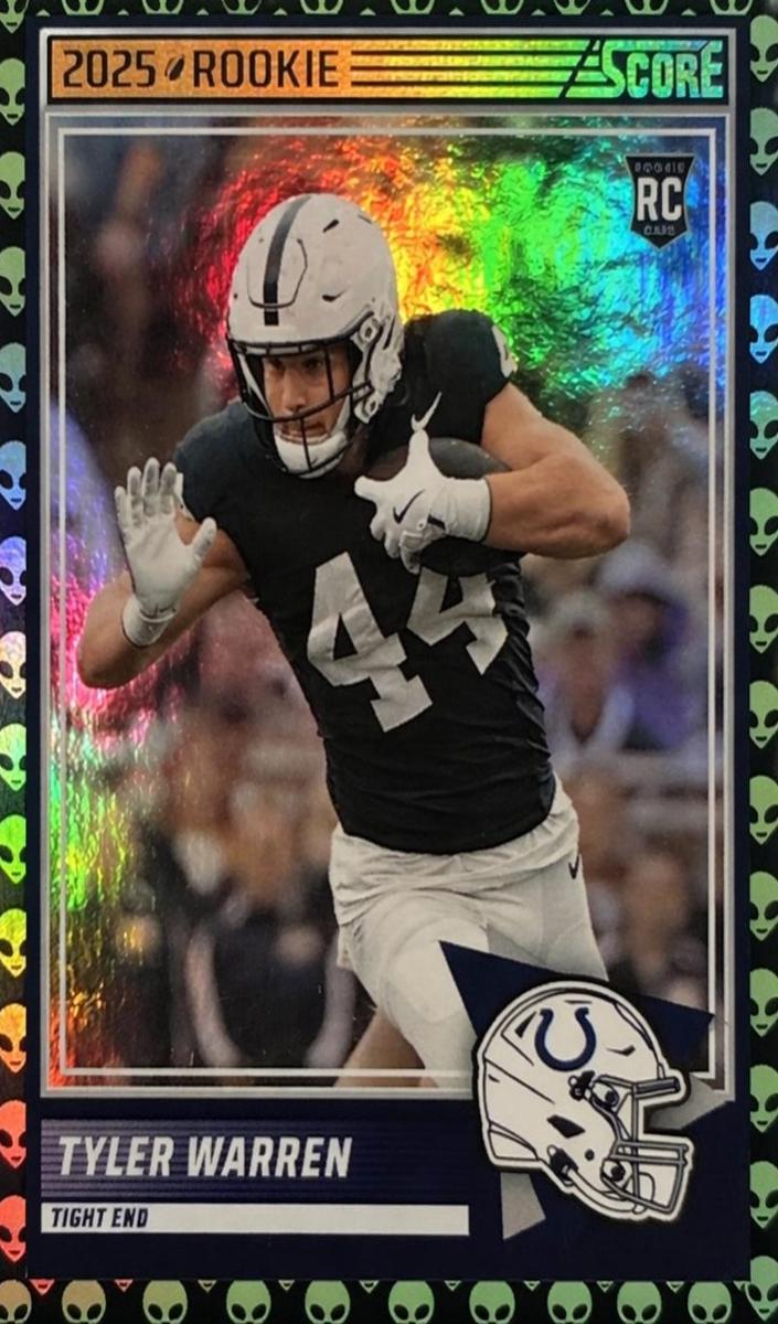 2025 Panini Score Football Extraterrestrial Tyler Warren #21