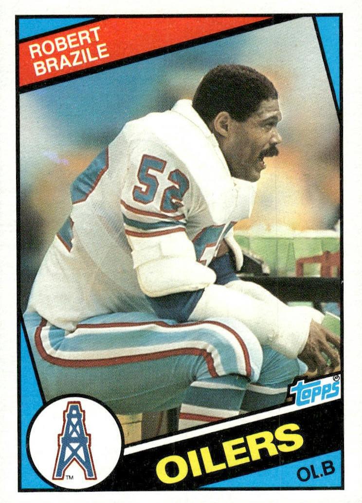 1984 Topps Football Robert Brazile #76 PSA 9