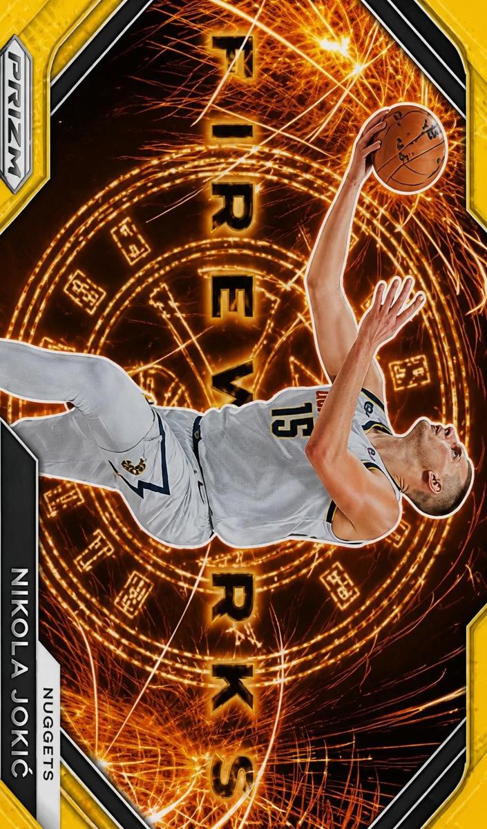 2023 Panini Prizm Basketball Gold Nikola Jokic #22