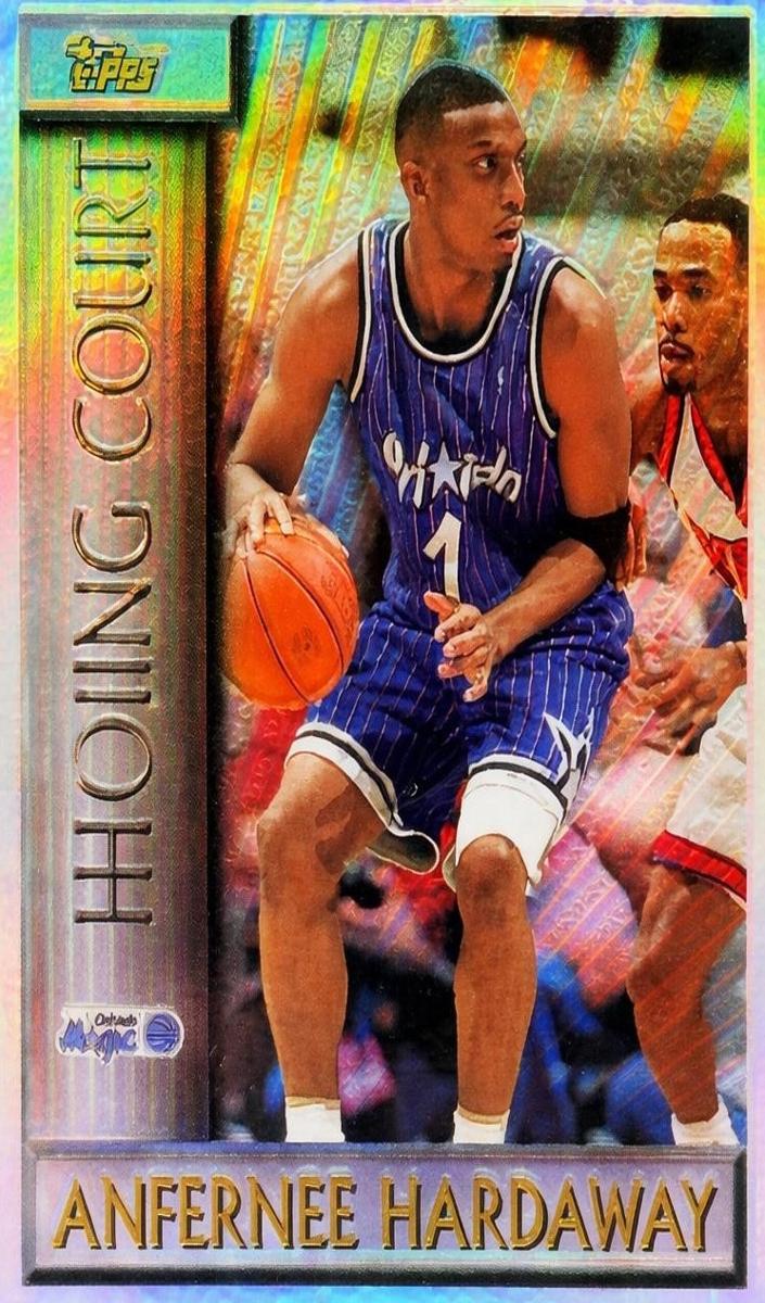 1996 Topps Basketball Refractor Anfernee Hardaway #HC5