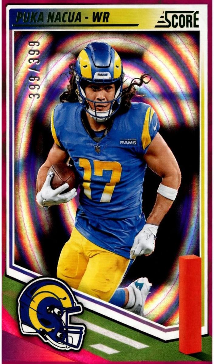 2025 Panini Score Football Ellipse Puka Nacua #120