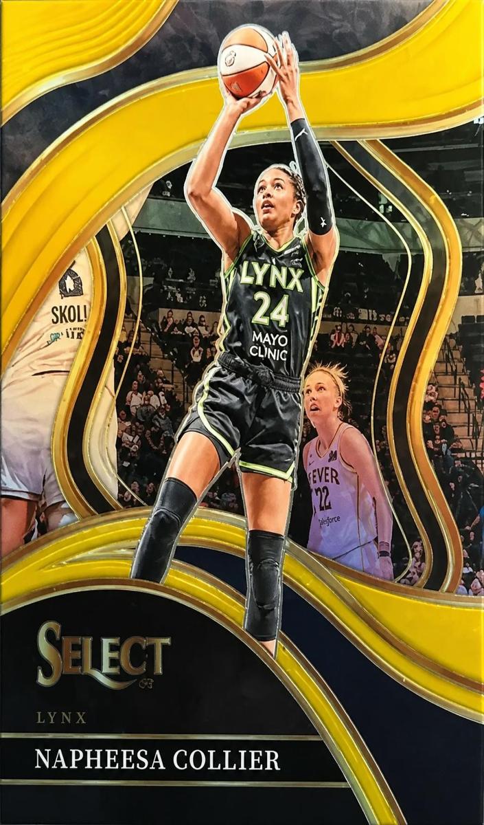 2024 Panini Select WNBA Basketball Gold Flash Napheesa Collier #227