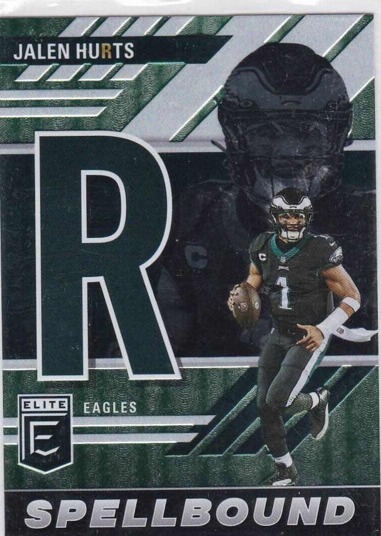 2023 Donruss Elite Football Green Jalen Hurts #SB-JH3
