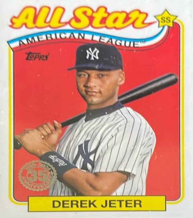2024 Topps Baseball Derek Jeter #89ASB-7 SGC 9.5