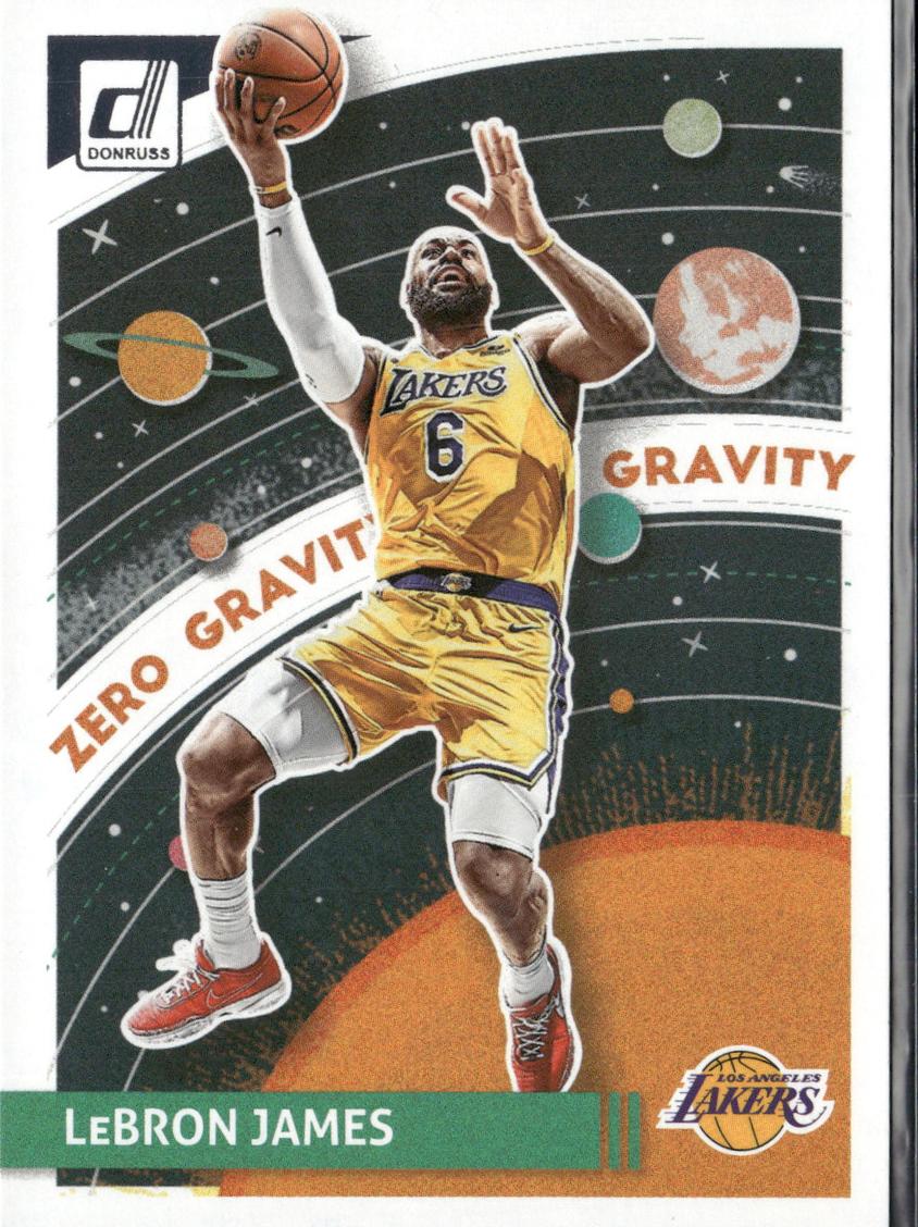2023 Panini Donruss Basketball LeBron James #9